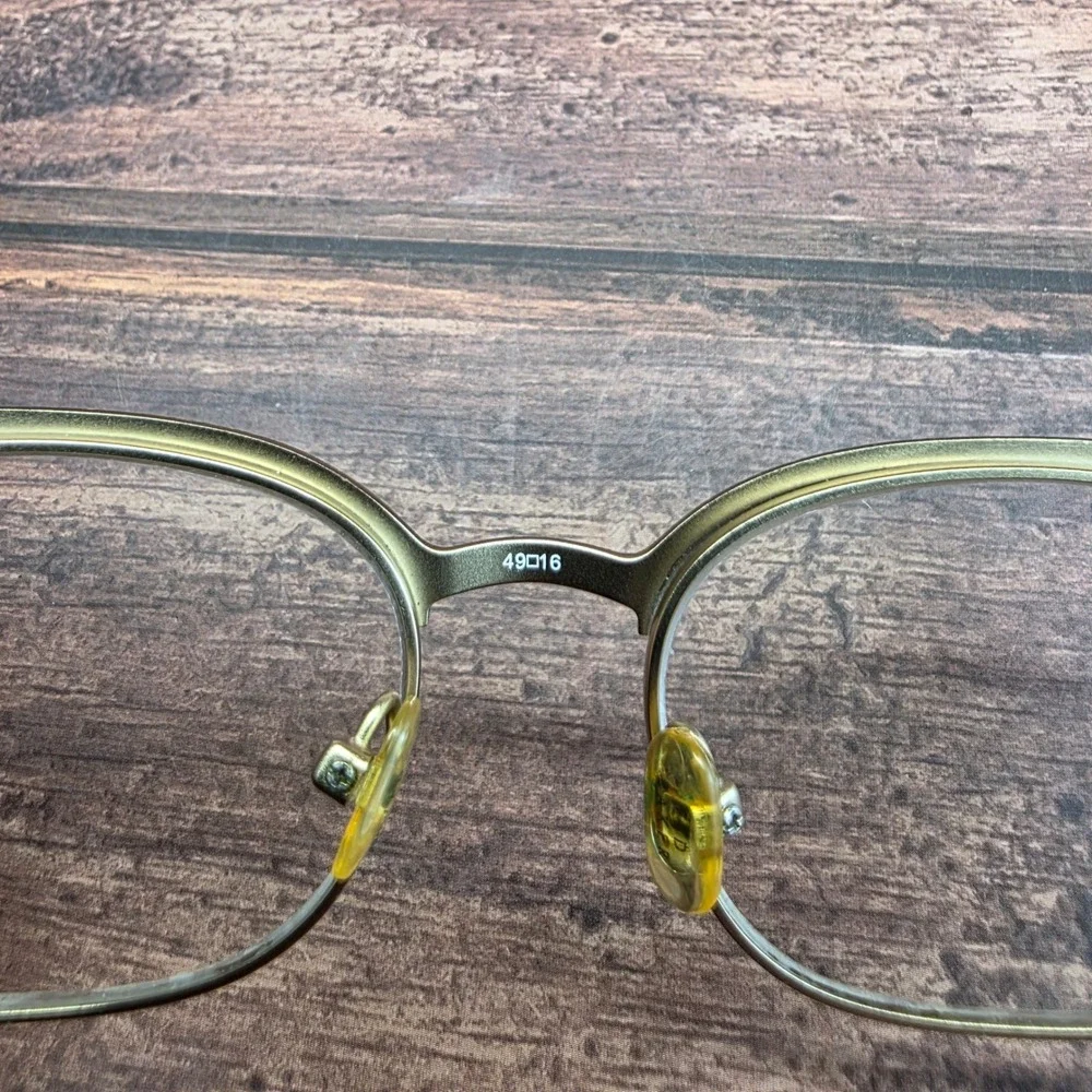 Ted Baker B237 GLD Cat Eye Eyeglasses Gold Burgundy 49-16-130 FRAMES ONLY